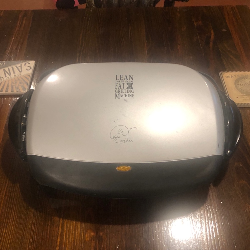 George Foreman grill great condition countertop